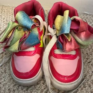 Multi color JoJo high tops